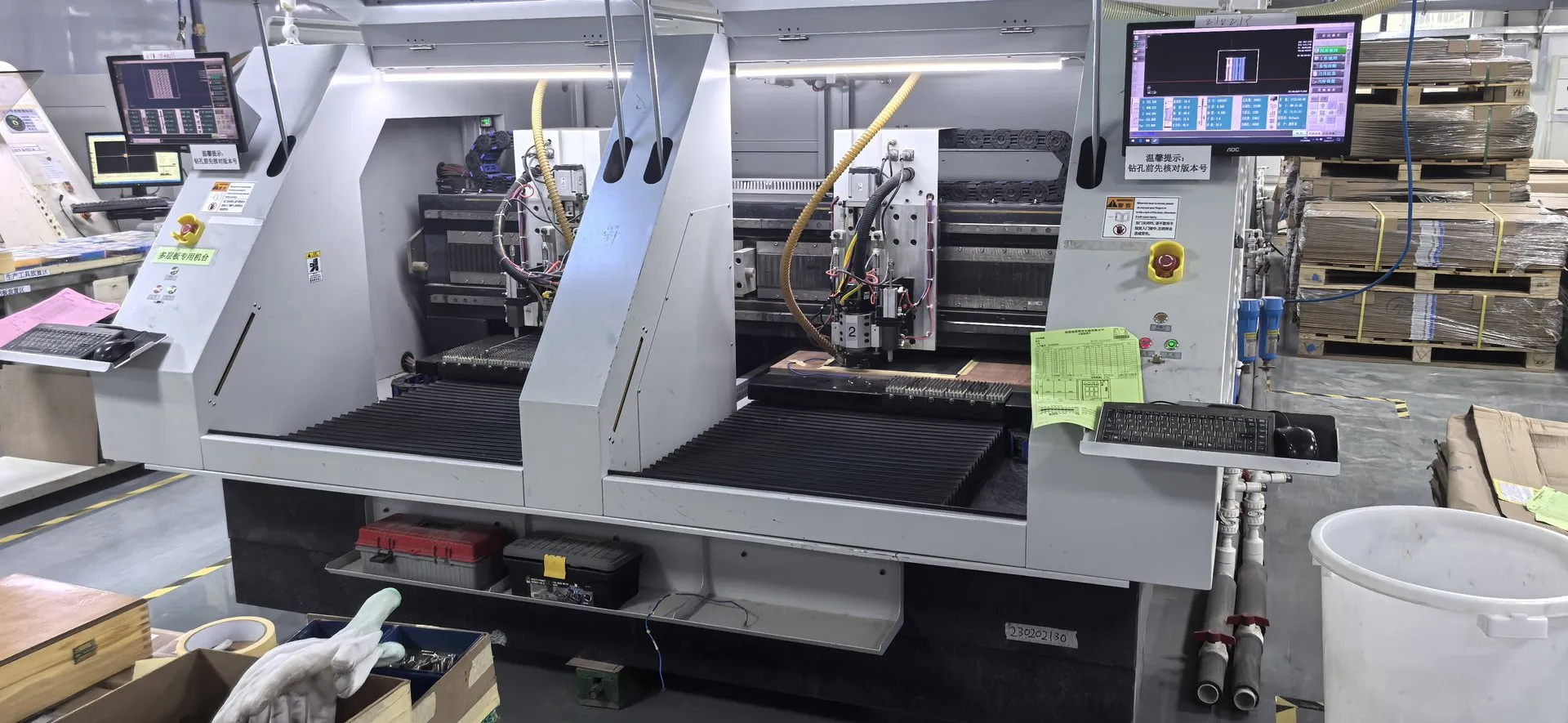 CNC-Bohrmaschinen in der Leiterplattenproduktion