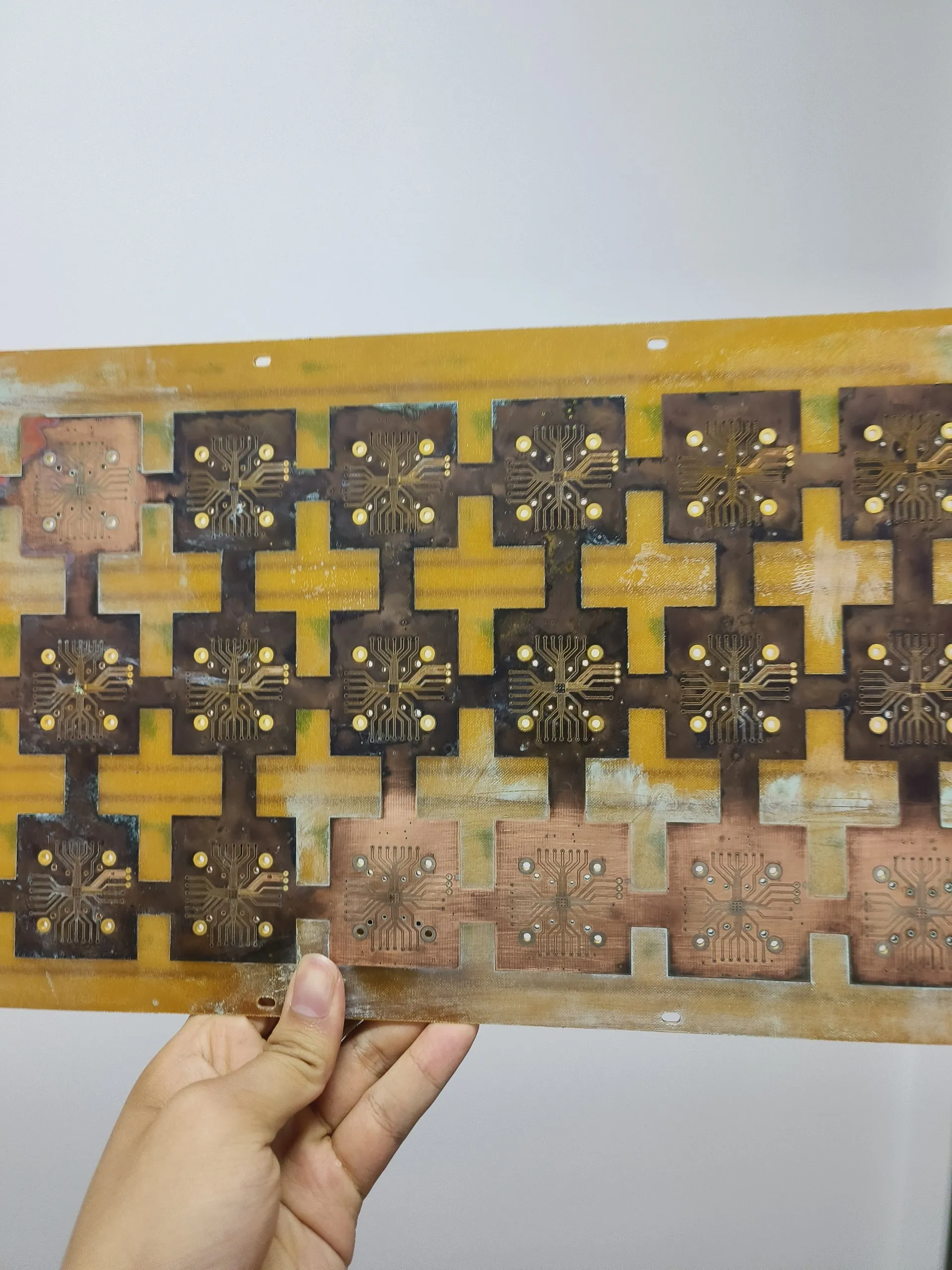 Muster von Starrflex-Boards