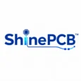 ShinePCB company logo in blue with an integrated circuit icon and a trace line, representing high-quality PCB fabrication and assembly services.